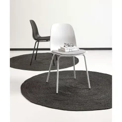 Clearance Vloerkleed Ronan Zwart Vloerkleden