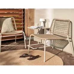 Discount Vloerkleed Solis Naturel - O 100 Cm Vloerkleden