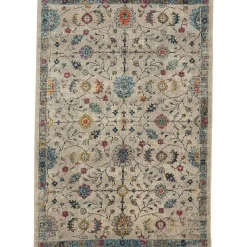 Discount Vloerkleed Tereza Grijs - 133X190 Cm Vloerkleden