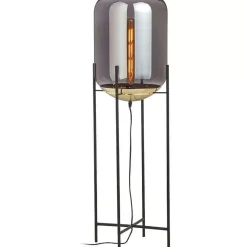 Clearance Vloerlamp Catha Zwart Vloerlampen