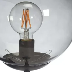 Discount Vloerlamp Sela Zwart Vloerlampen