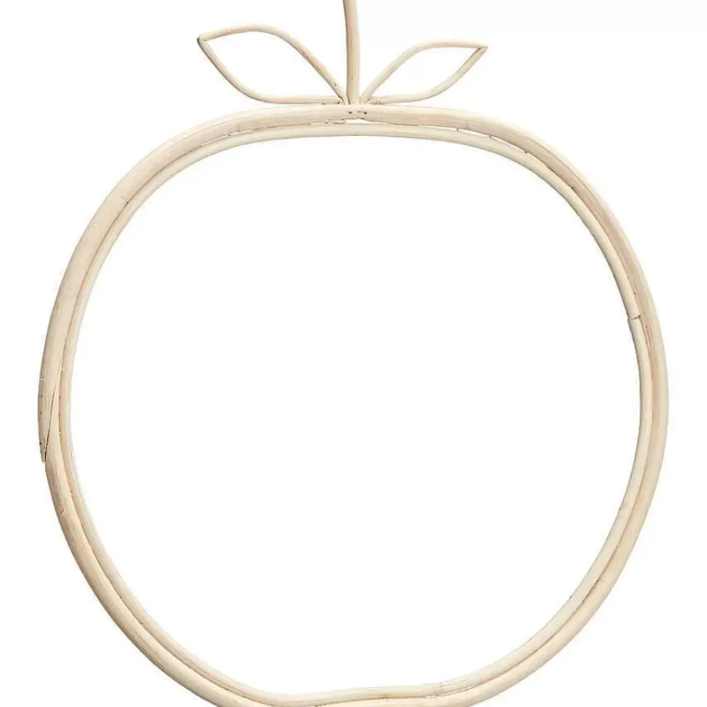 Discount Wanddecoratie Appel Naturel - 40X36 Cm Wanddecoratie