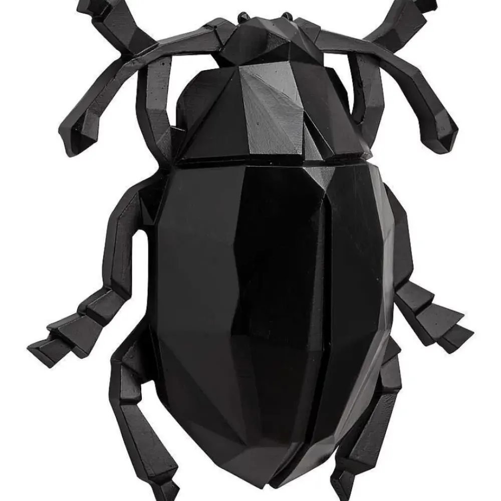 Hot Wanddecoratie Beetle Zwart Wanddecoratie