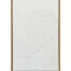 Outlet Wanddecoratie Lines Wit Wanddecoratie