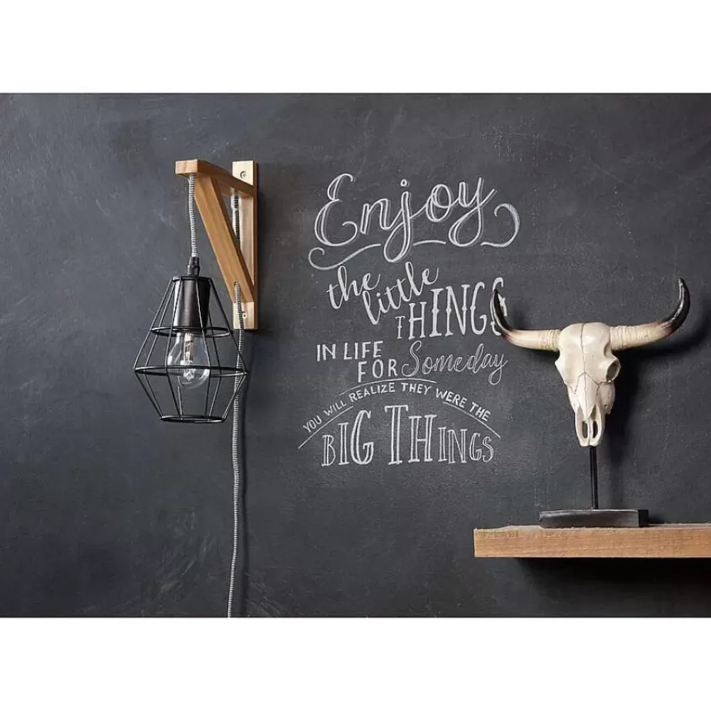 Online Wandlamp Hybris Zwart Wandlampen