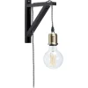 Clearance Wandlamp Hygia Zwart Wandlampen