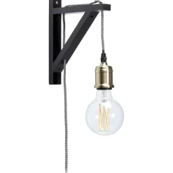 Clearance Wandlamp Hygia Zwart Wandlampen