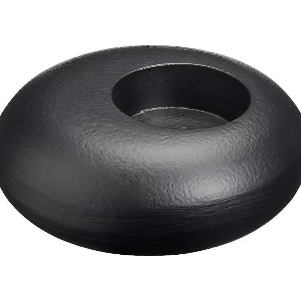 Flash Sale Waxinelichthouder Smooth Zwart Waxinelichthouders