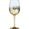 New Wijnglas Metallic Goud Glazen & Mokken